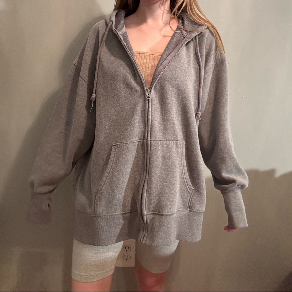 Wild Fable Gray Zip Hoodie